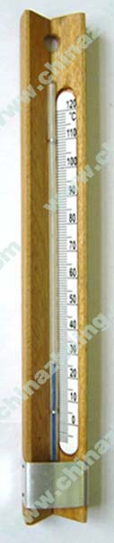 In/Outdoor And Garden Thermometer-Wooden