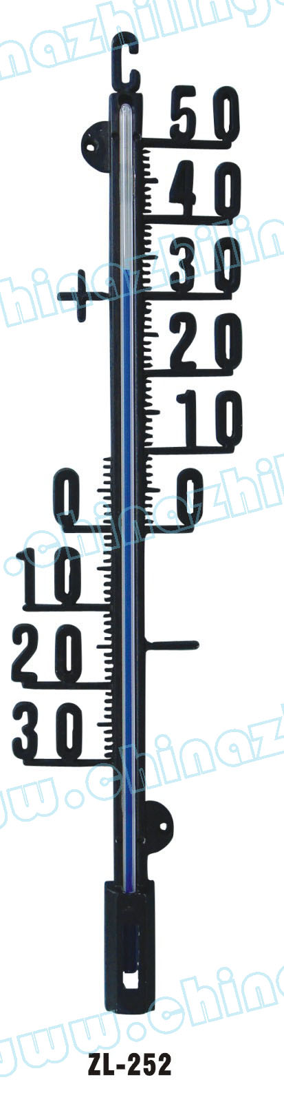 In/OutDoor And Garden Thermometer-Plastic&metal