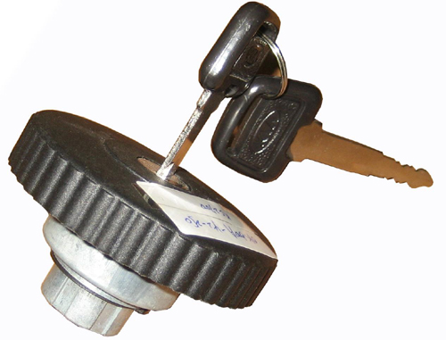 OIL CAP  WITH  KEY