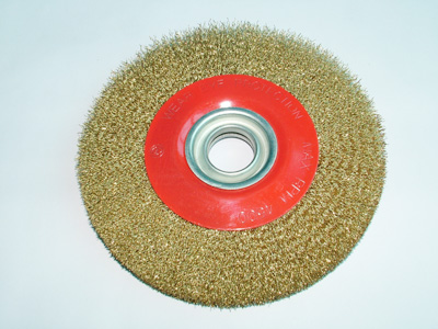 CRIMPED WIRE CIRCULAR BRUSHES