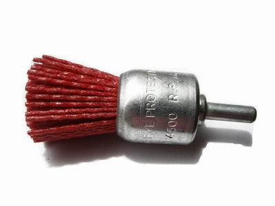 ABRASIVE END BRUSH