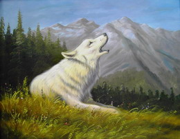 animal oil painting