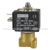 120V 3 way miniature 1/8'' water brass solenoid valve