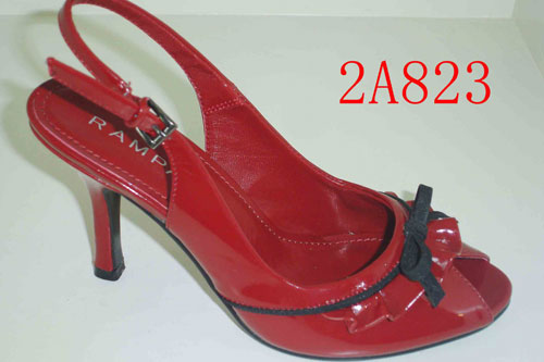 red heel shoes
