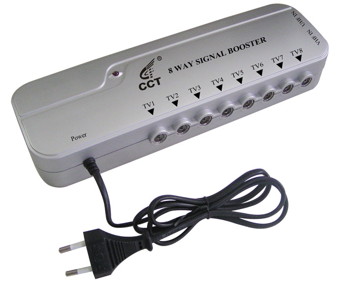 8 Way TV signal Amplifier/Booster (CCT Booster )