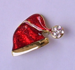 XMAS HAT TIE PIN