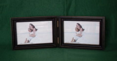 wooden folding photo frame