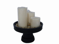 Wooden Candle Holder