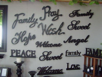 Letter Wall Decor