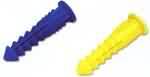 Split Ribbed Plastic Anchors