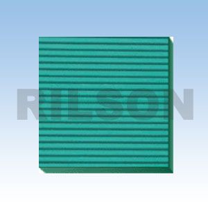 Fine ribbed rubber sheet