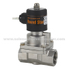 2/2 Way steam hot water oil SS304 Pilot operated Solenoid Valve