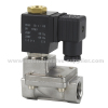 2 way SUS304 water air gas Pilot Plastic Coil Solenoid Valve