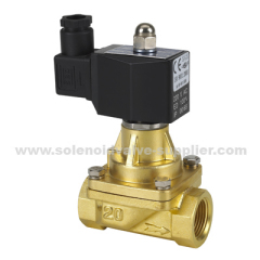 2way copper IP65 hot water oil semi-direct steam solenoid valve