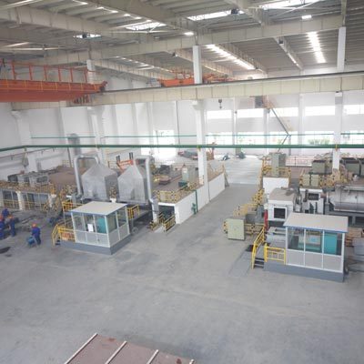 Semi-continuous Casting Line