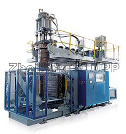 Multilayer extrusion blow molding machines