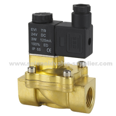 2way IP65 brass Pilot N/C Brass ASCO Solenoid Valve