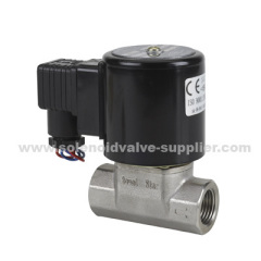 24Vdc mini water steam weak acid alkali anticorrosive solenoid valve