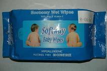 baby wet wipe