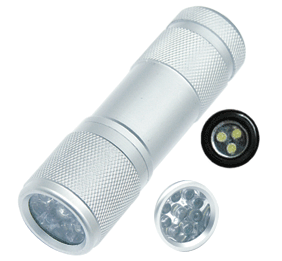 metal flashlight