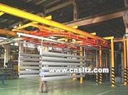 aluminium profile coating line