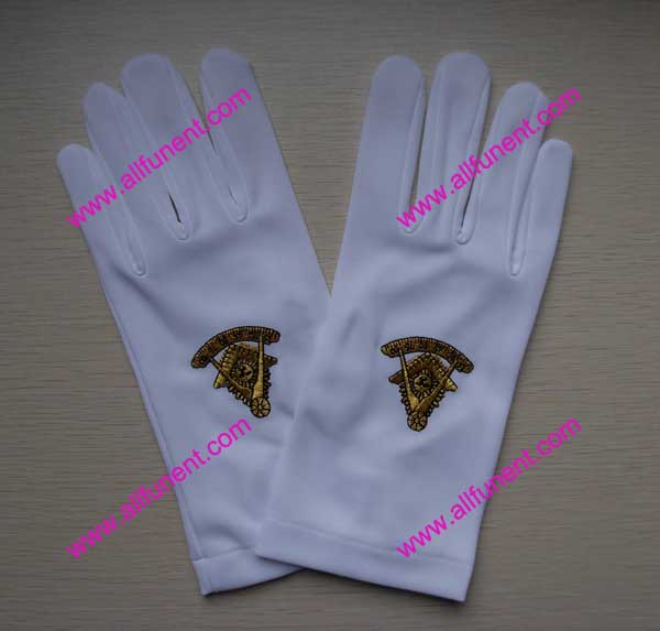 masonic gloves