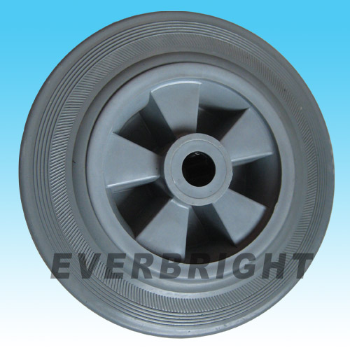 Rubber Wheel with Plastic Core