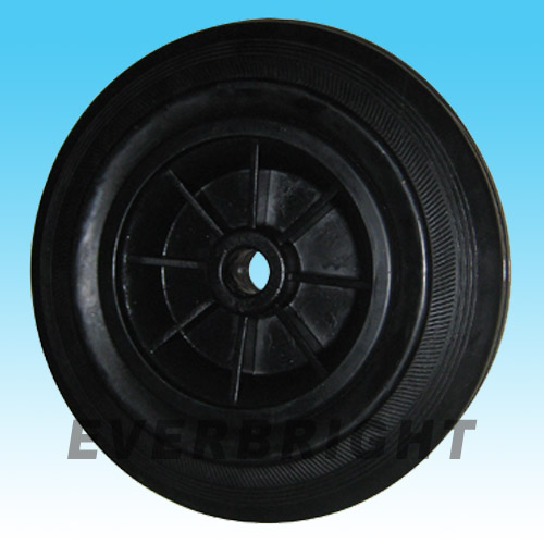 Rubber Wheel with Plastic Core