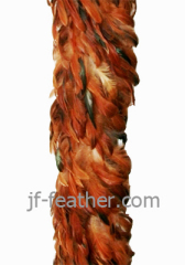 Natural Color Cock Feather Boa
