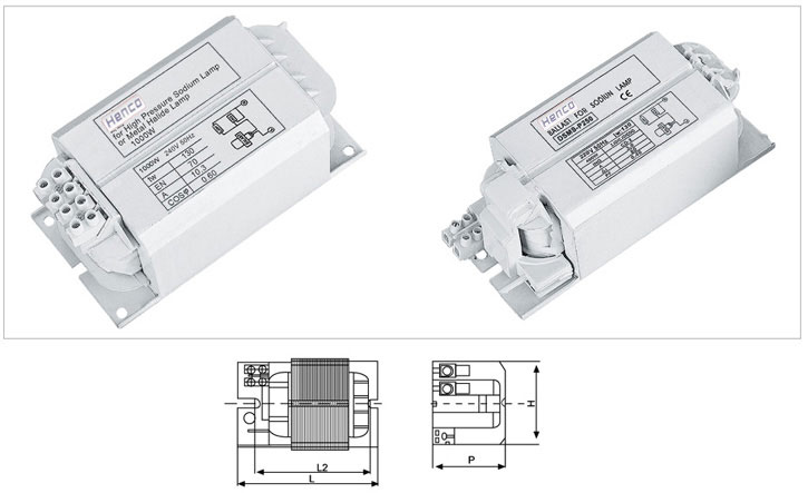 Magnetic Ballast for High-Pressure Sodium Lamps