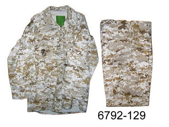 digital desert camouflage uniform