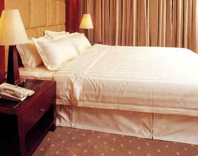 hotel bed sheet