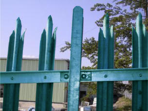 steel palisade fencing
