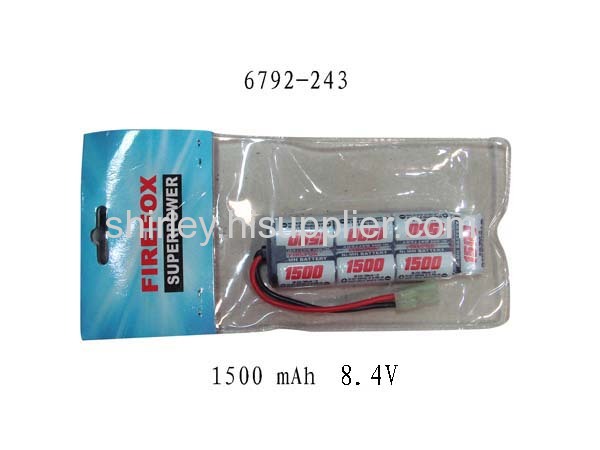 1500mAh 8.4V battery