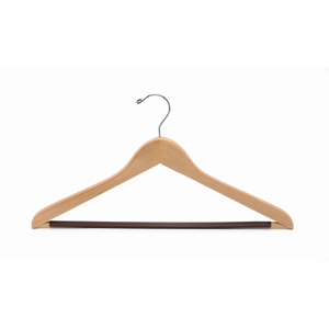 Wooden Suit Hangers WSH104 (Natural)