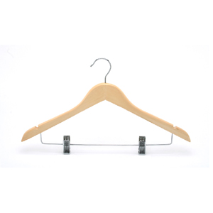 Wooden Suit Hangers WSH105 (Natural)