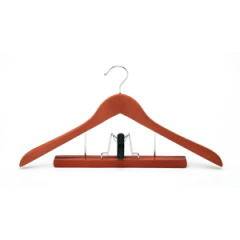 Wooden Suit Hangers WSH106 (Cherry)