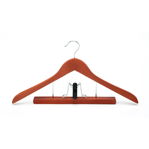 Wooden Suit Hangers WSH106 (Cherry)