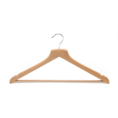 Wooden Suit Hangers WSH121 (Natural)
