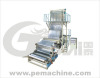 High speed film blowing machine set