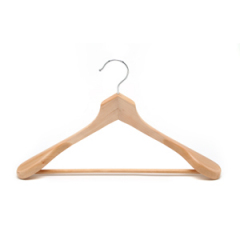 Wooden Deluxe Hangers WDH043 (Natural)