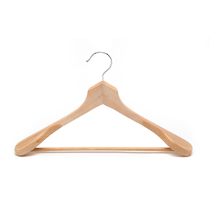 Wooden Deluxe Hangers WDH043 (Natural)