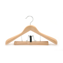 Wooden Deluxe Hangers WDH044 (Natural)