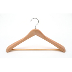 Wooden Deluxe Hangers WDH045 (Natural)