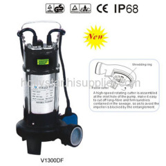 sewage grinder pump