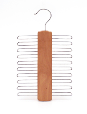 Wooden Tie&Belt Hangers WTBH062 (Natural)