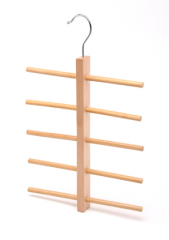 Wooden Tie&Belt Hangers WTBH064 (Natural)