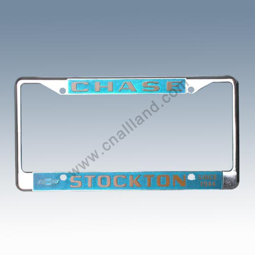 USA license plate frame