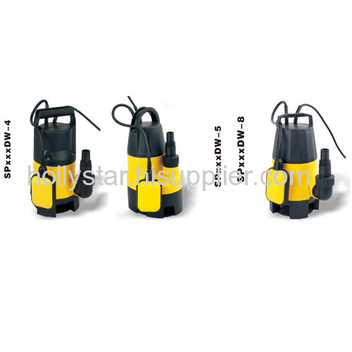 Submersible dirty water pumps