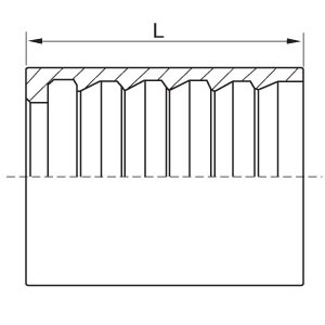 Ferrule For Sae 100R1AT/EN 853 1SN Hose